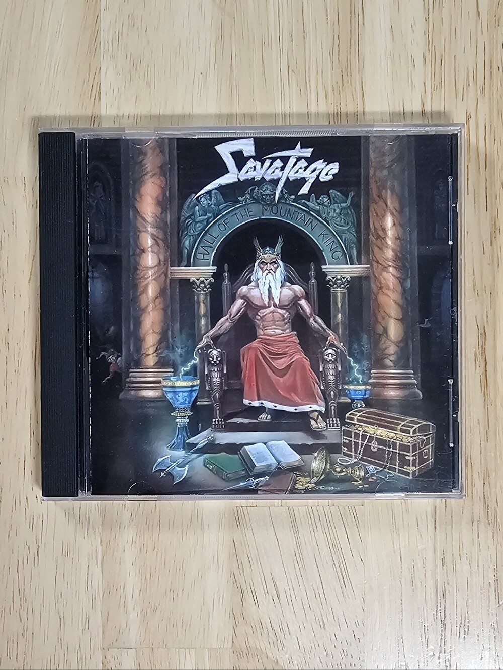 Savatage - Hall of the Mountain King CD & Case